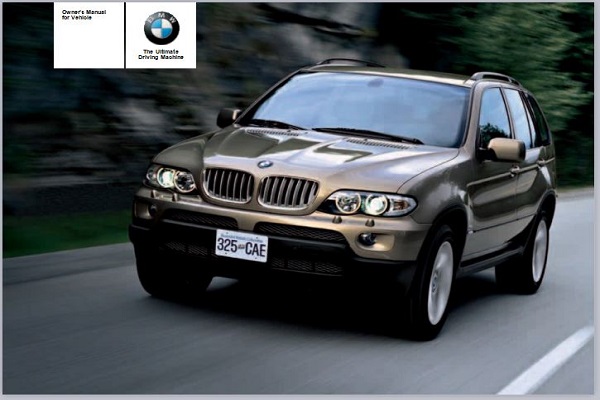 2005 BMW X5 3.0i SAV Owners Manual