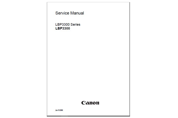 Canon LBP3300-3360 Service Manual