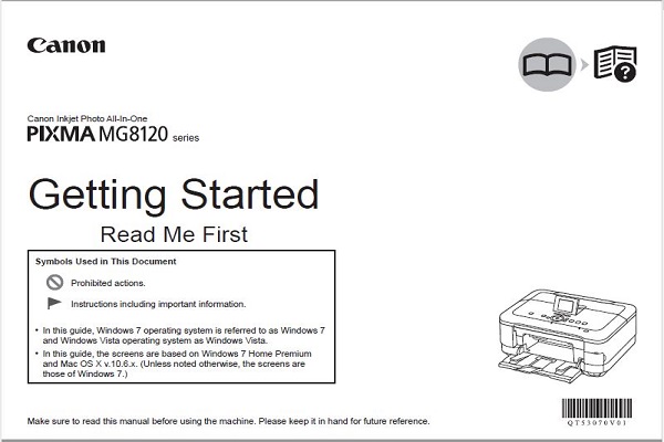 Canon Pixma MG8120 Manual
