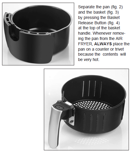 Farberware CCXM22 Cooking programs 