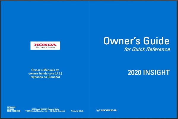 2020 Insight Owners Guide