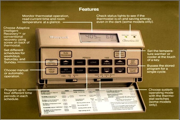 Honeyweel Choronotherm III Owner's manual