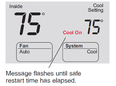 Honeywell FocusPRO 5000 Built-in compressor protection