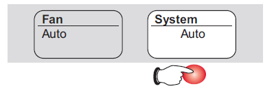 Honeywell FocusPRO 5000 Button