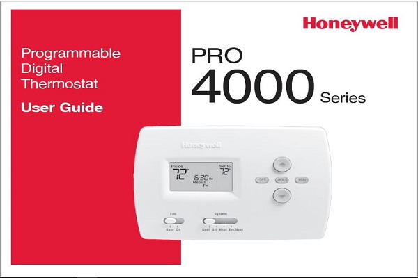 Honeywell Pro 4000 Series/TH4110D1007 Owner's Manual