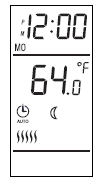 Honeywell TL8100  AUTOMATIC MODE