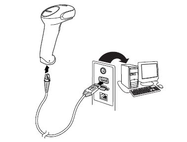 Honeywell VOYAGER 1250G Connecting With USB