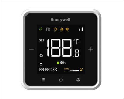 WTS Touch Screen Thermostat Display