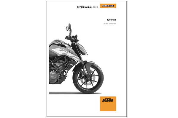 2017 KTM 125 DUKE Repair Manual
