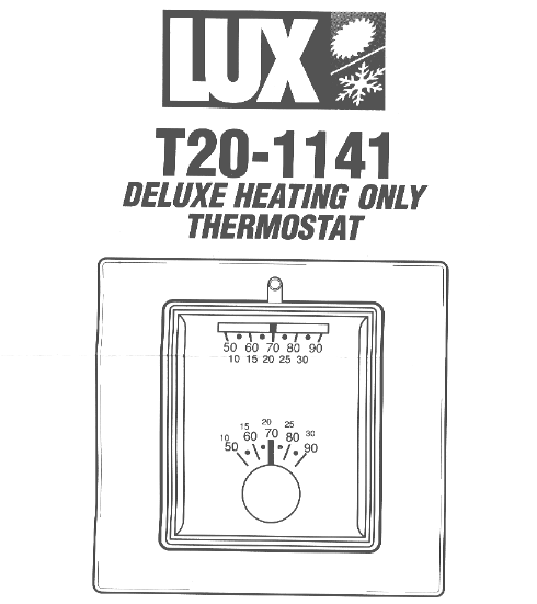 LUX T20-1141 Manual