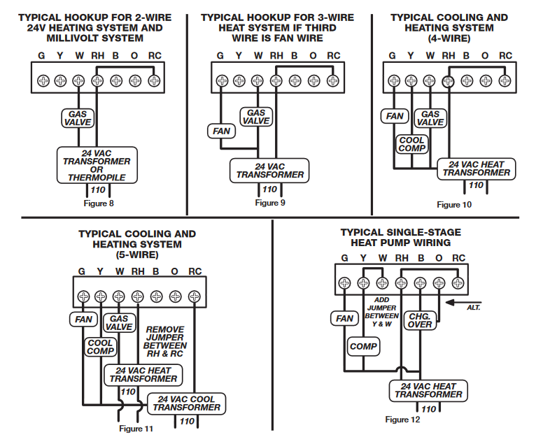LUX T40-1143 Wiring