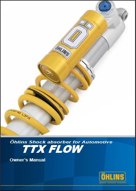 Ohlins Auto TTX Flow Owners Manual