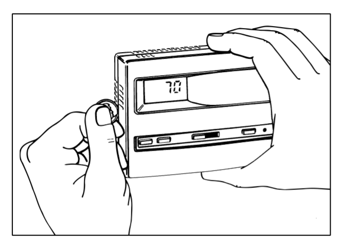 Installing Model 9520 Thermostat PIC2